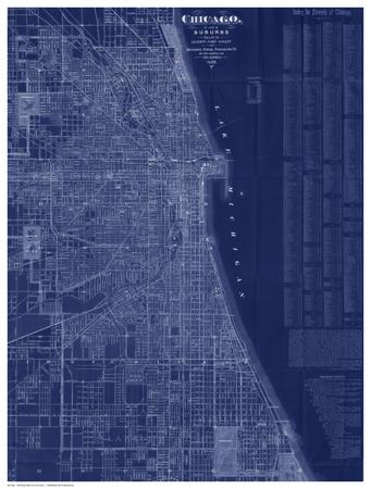 Maps Of Chicago Il Art For Prints Paintings Posters Maps Of Chicago Il Art For