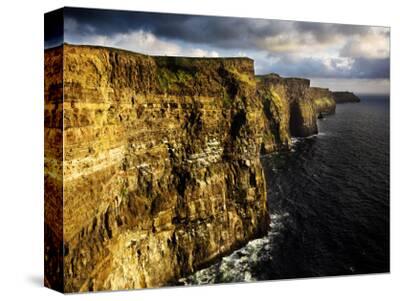 Home Decor Stormy evening at the Cliffs of Moher Canvas Wall Art Print
