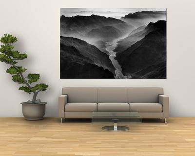 ▷ Calm Mountains by Zhize Lv, 2023, Painting