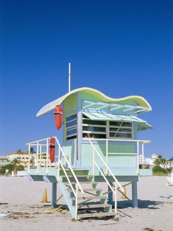 12th Street Lifeguard Tower, Miami Beach, 12th Street Lifeg…