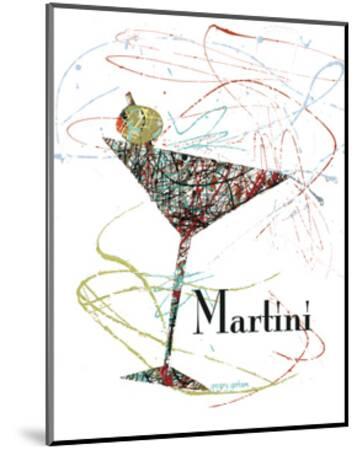 Martini Set Ralph Burch Restaurant Art Print 8x10