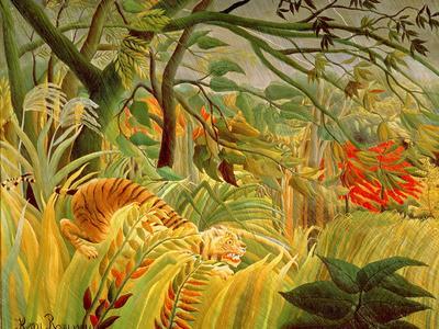 Henri Rousseau the Dream Modern Painting Canvas Wall Art 