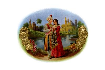 Poster 30x24 Travel India by Kem McNair VINTAGE TRAVEL ART PRINT