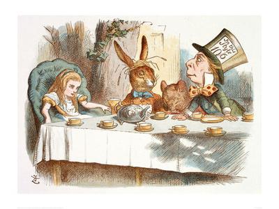 Vintage Style Alice In Wonderland