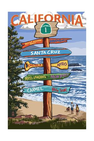 Santa Cruz Ca Art Prints Paintings Posters Framed Wall Artwork For Sale Art Com