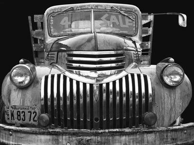 Chevrolet Grill Giant Art Print Poster