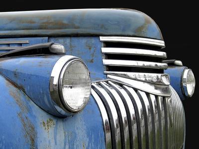 Chevrolet Grill Giant Art Print Poster
