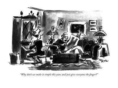 Holiday New Yorker Cartoons Wall Art: Prints, Paintings & Posters | Art.com
