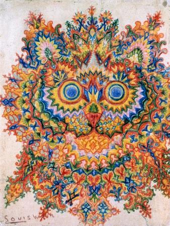 Ms. Tabitha's Cats' Academy, Art Print by Louis Wain at