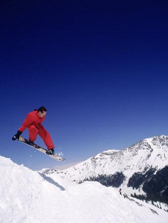 Snowboarder Jumping New Mexico 36x54 Giclee Gallery Print, Wall Decor Travel Poster Ski Apache Snowboarder Jumping New Mexico 36x54 Giclee Gallery Print, Wall Decor Travel Poster Ski Apache