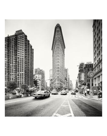 PHOTO ART PRINT Flatiron Building by Chris Bliss NEW YORK CITY POSTER 16x12