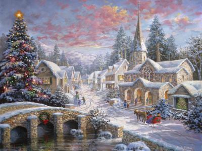 christmas paintings by famous artists