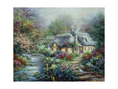 Cottages Art Prints Paintings Posters Framed Wall Artwork For Sale Art Com