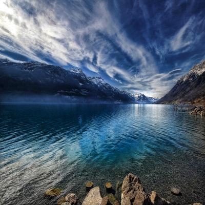 3D Rendering of Zen Stones in Water with Reflection - Peace