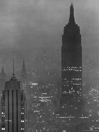 Empire State Building Silhouette Silhouette of the Empire State Building and Other
