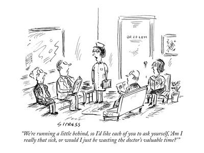Cartoon Doctor S Office Triage Henry Kotula