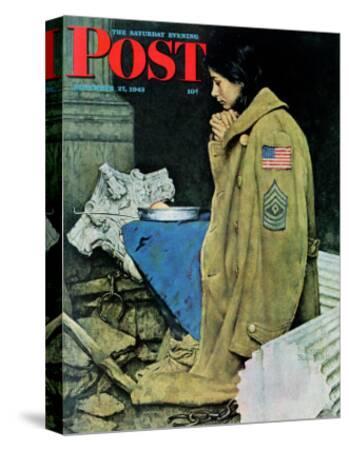 "Refugee Thanksgiving" Saturday Evening Post Cover ...