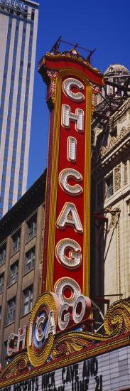 Movie Theater, Chicago Theatre, Chicago, Illinois, USA Photographic Print by Panoramic Images at ...