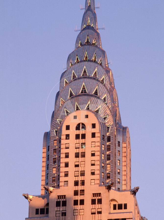 Chrysler Building At Dusk New York City Photographic