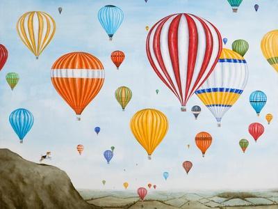 Paintings of 2024 hot air balloons