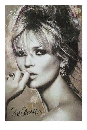 特別限定額装作品/Kate Moss face/ケイトモス/マリオ テスティーノ