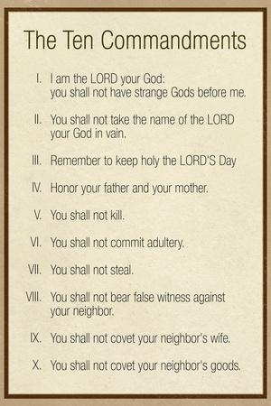 Desirable 10 Commandments art for sale, Posters and image relating to Catholic Ten Commandments Printable titled Appealing 10 Commandments art for sale, Posters and