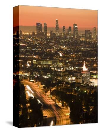 Downtown Los Angeles Canvas Art Prints Paintings Posters Framed Wall Artwork For Sale Art Com