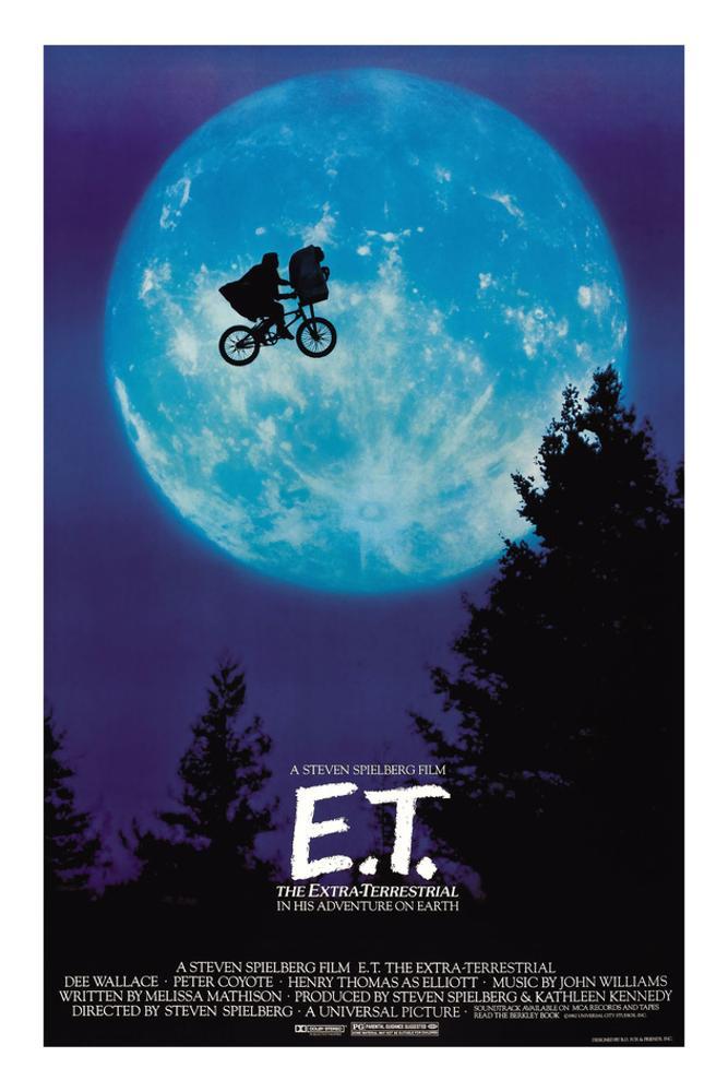 E. T. THE EXTRA-TERRESTRIAL 1982, directed by STEVEN SPIELBERG.