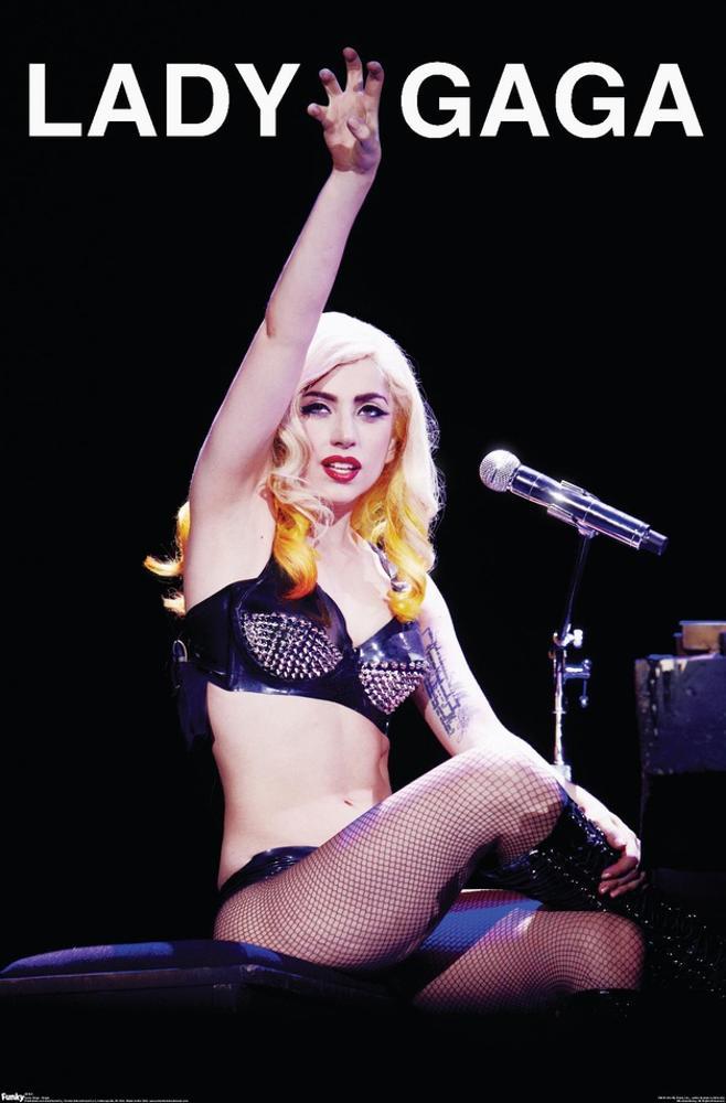 Image of Lady Gaga - Stage Premium Poster