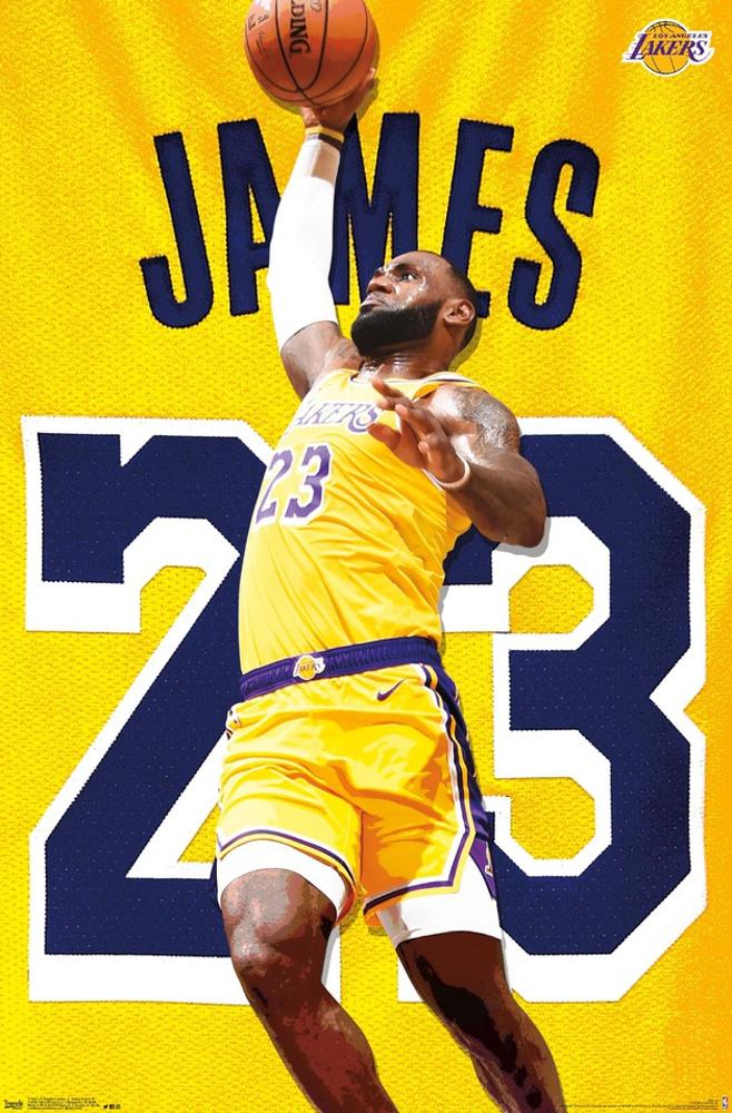 NBA Los Angeles Lakers - Lebron James 2018