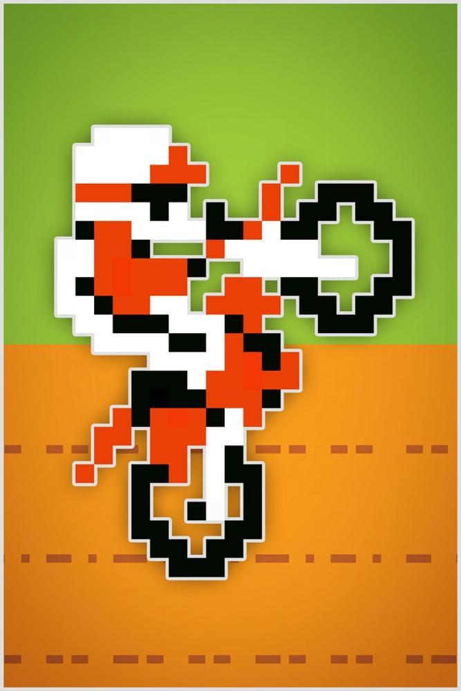 Image of Wheelie 8-bit Video Game