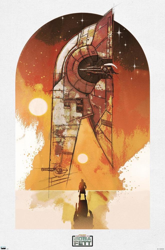 Image of Star Wars The Book of Boba Fett - Boba and Firespray