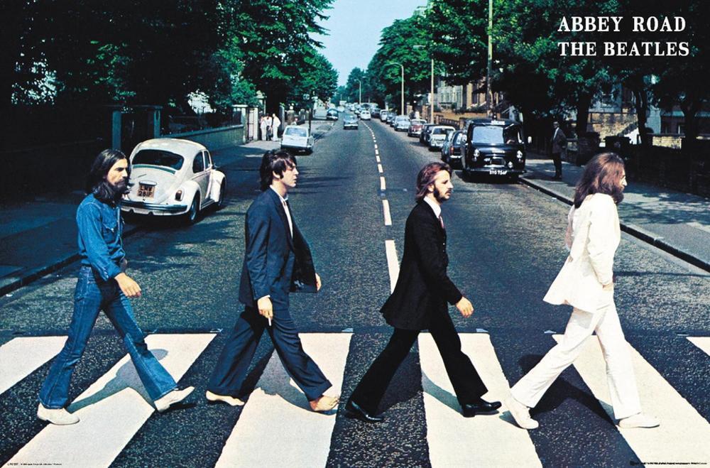 Image of The Beatles - Abbey Road Premium Poster