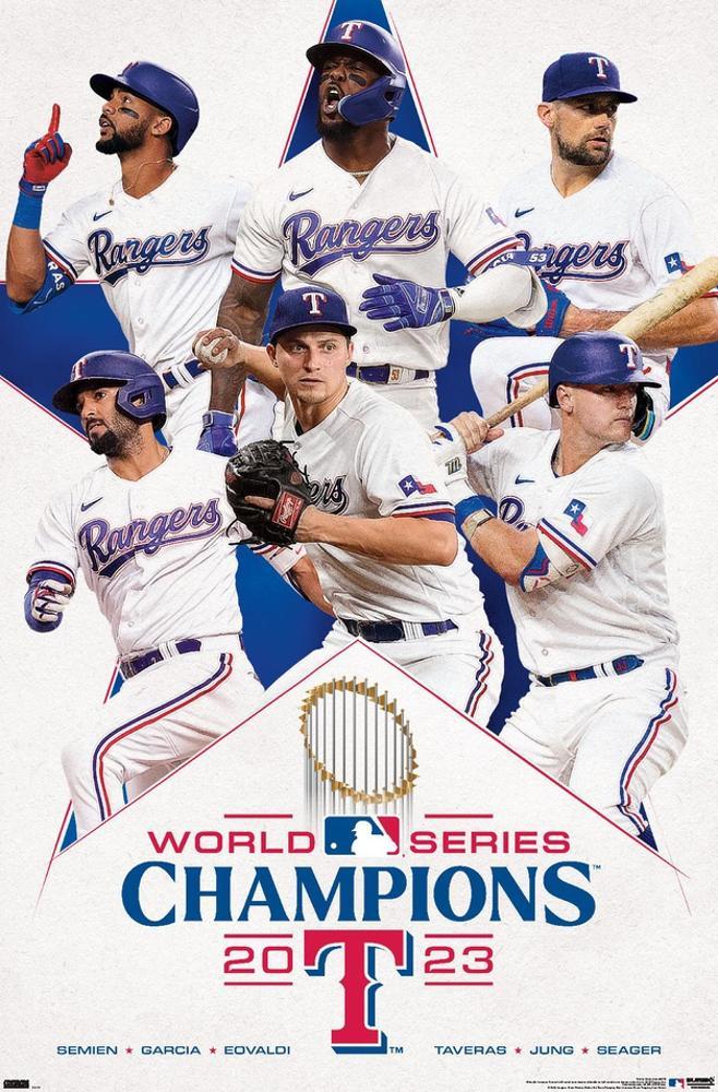 Image of MLB Texas Rangers - 2023 World Series Champions