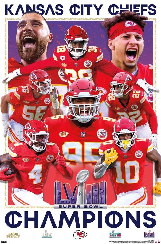 Image of NFL Kansas City Chiefs - Super Bowl LVIII Champions