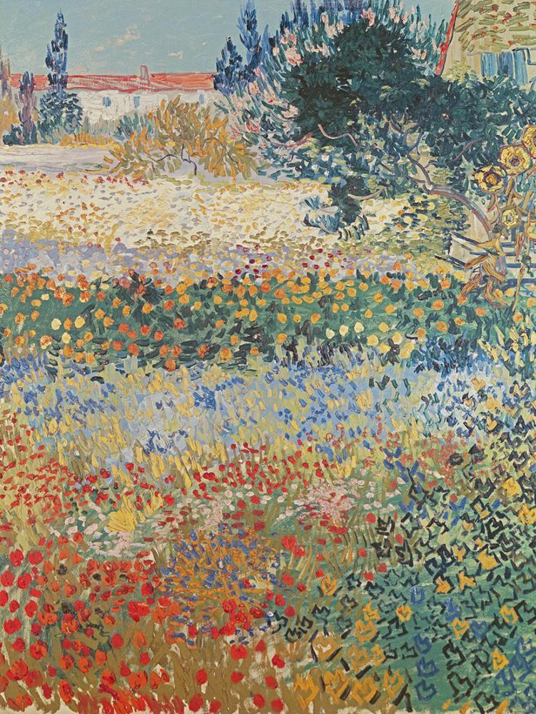 Image of Garden in Bloom Arles, c.1888
