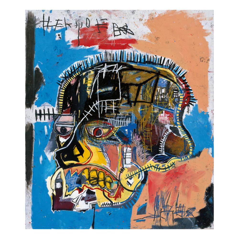 Untitled, 1981 Basquiat Skull