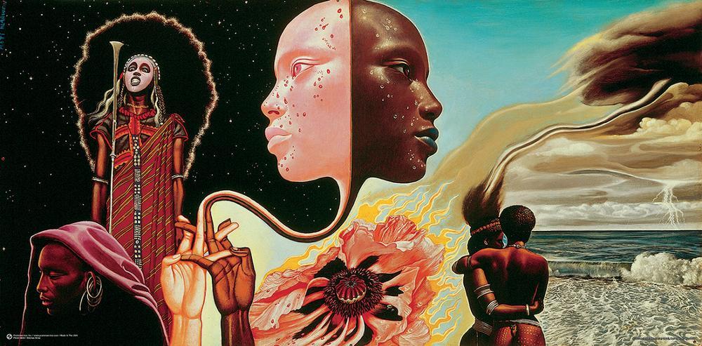 Miles Davis- Bitches Brew Album Art