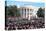 1,000 People at a Six-Month Remembrance of the 9-11 Terrorist Attacks at the White House-null-Stretched Canvas