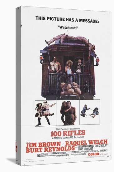 100 Rifles, 1969, Directed by Tom Gries-null-Premier Image Canvas