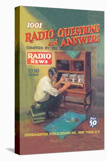 1001 Radio Questions and Answers-null-Stretched Canvas