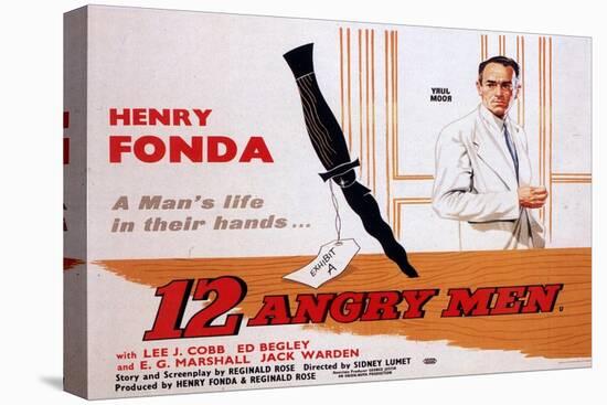 12 Angry Men, 1957-null-Stretched Canvas