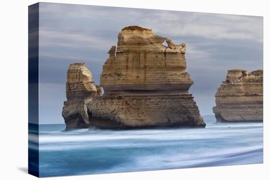 12 Apostles National Marine Park, Gibsons Beach, Port Campbell National Park, Princetown, Victoria-Cahir Davitt-Premier Image Canvas