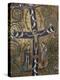 12th Century Fresco of Christ's Triumph on the Cross, San Clemente Basilica, Rome, Lazio-Godong-Premier Image Canvas