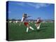 15 Year Old Girls in Action Durring Soccer Game, Lakewood, Colorado, USA-null-Premier Image Canvas