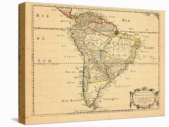 1650, South America-null-Premier Image Canvas