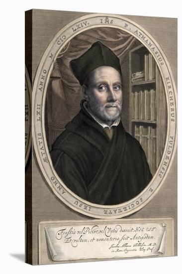 1655 Athanasius Kircher Colour Portrait-Paul Stewart-Premier Image Canvas