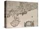 1655 Map of South China Coast by Martino Martini-null-Stretched Canvas