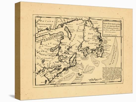 1736, Newfoundland and Labrador, Nova Scotia-null-Premier Image Canvas