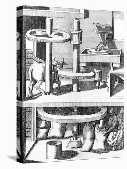 17th Century Milling Machine, Artwork-Library of Congress-Premier Image Canvas